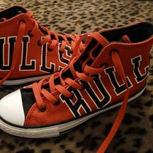 Converse All Star NBA Chicago Bulls Sneakers Sz 3!